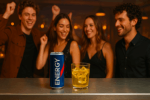 boisson énergisante soirée