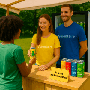 boisson énergisante association