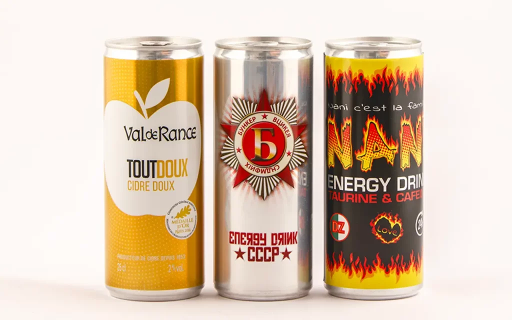 boisson énergisante personnalisée